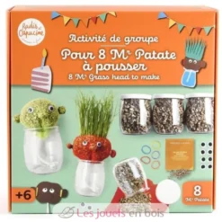 Coffret DIY - Mr Patate à faire pousser - Radis et Capucine