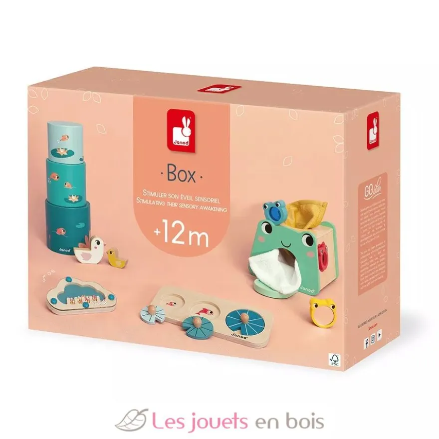 Coffret d'éveil sensoriel 12 mois - Janod