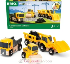 Coffret 3 engins de chantier - Brio