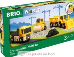 Coffret 3 engins de chantier - Brio