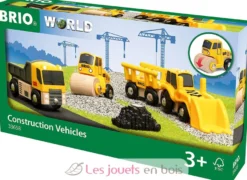 Coffret 3 engins de chantier - Brio