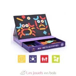 Coffret 92 formes magnétiques - Mideer