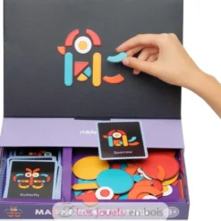 Coffret 92 formes magnétiques - Mideer