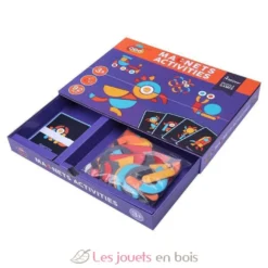 Coffret 92 formes magnétiques - Mideer
