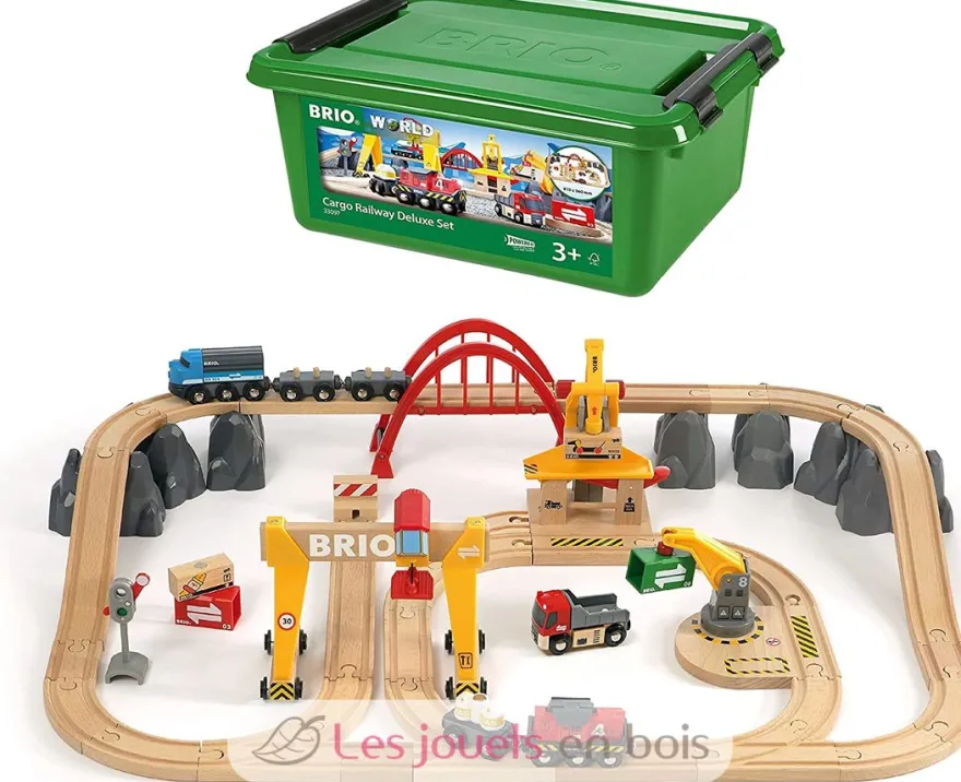 Coffret Grues et Chargements - Brio