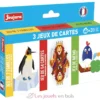 Coffret 3 jeux de cartes - Jeujura