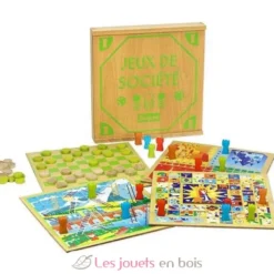 Coffret Jeux de Société - Jeujura