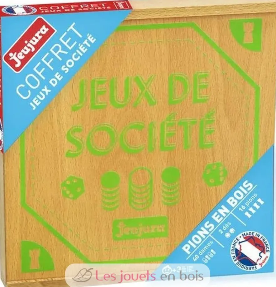 Coffret Jeux de Société - Jeujura