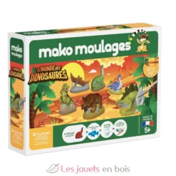 Coffret Le Monde des Dinosaures - Mako Créations