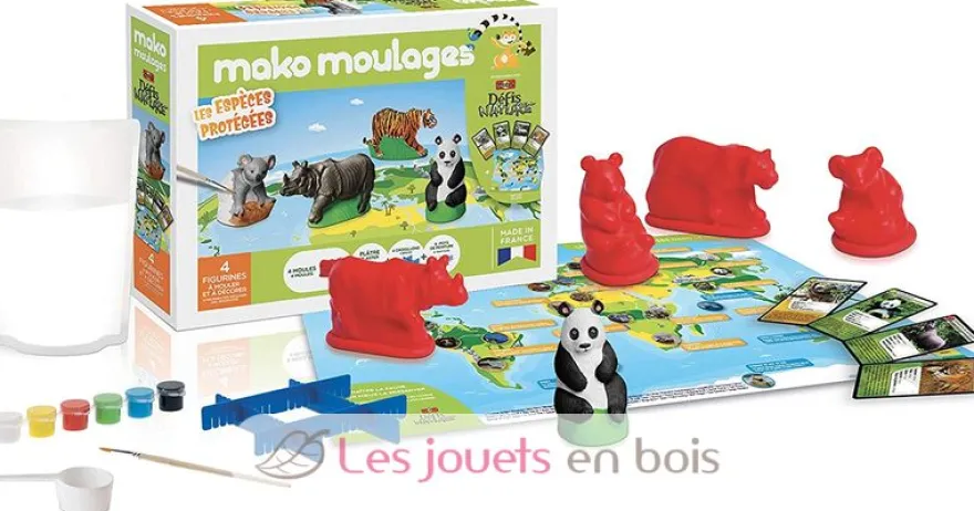 Coffret Les Espèces Protégées - Mako Créations