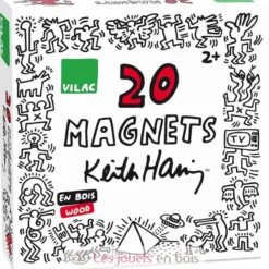 Coffret 20 magnets Keith Haring - Vilac