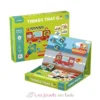 Coffret magnétique Transports 58 pcs - Mideer