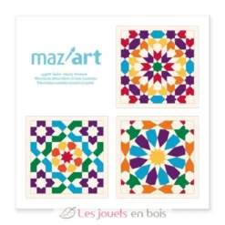 Coffret 3 mosaïques à peindre - Mazafran