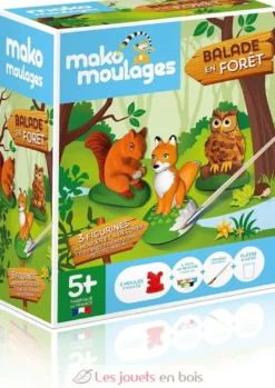 Coffret moulage Balade en forêt - mako moulages