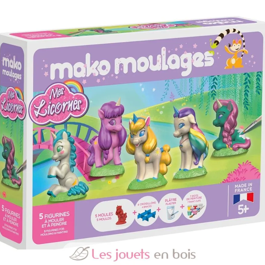 Coffret moulage Mes Licornes - mako moulages