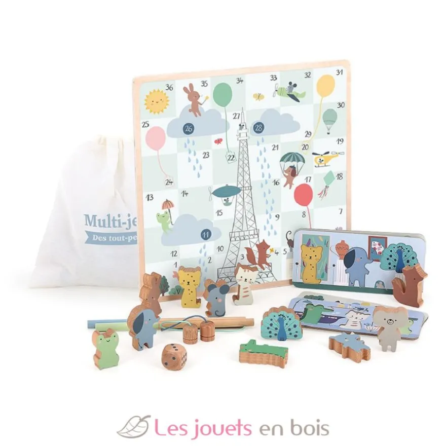 Coffret multi-jeux des tout-petits Sarah Betz - Vilac