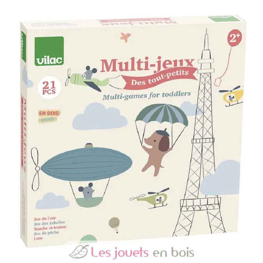 Coffret multi-jeux des tout-petits Sarah Betz - Vilac