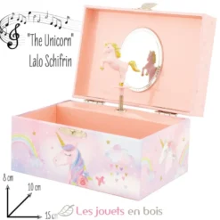 Coffret musical Licorne Arc-en-ciel - Ulysse