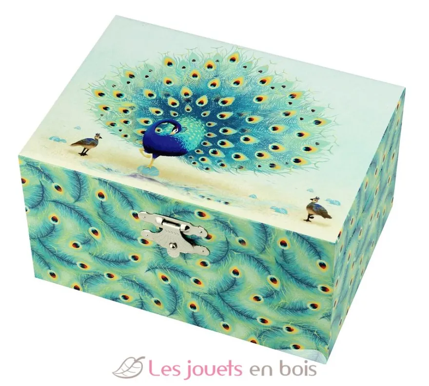 Coffret musical Paon - Trousselier