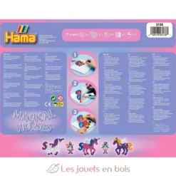 Coffret perles Chevaux magiques - Hama