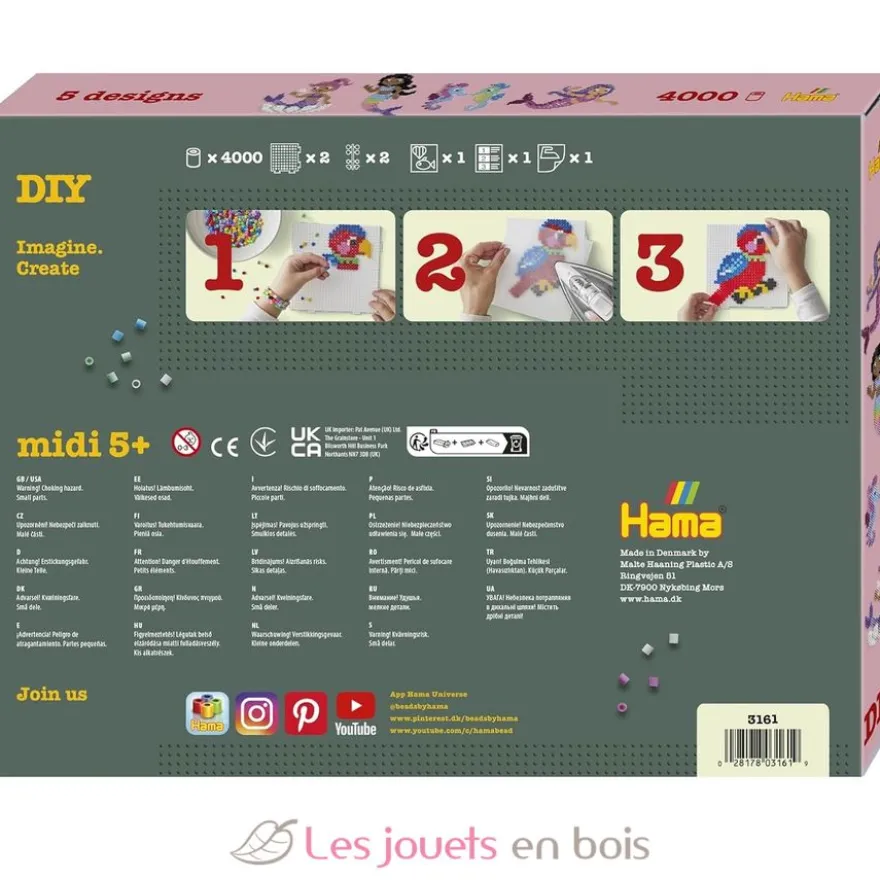 Coffret perles Les Sirènes - Hama
