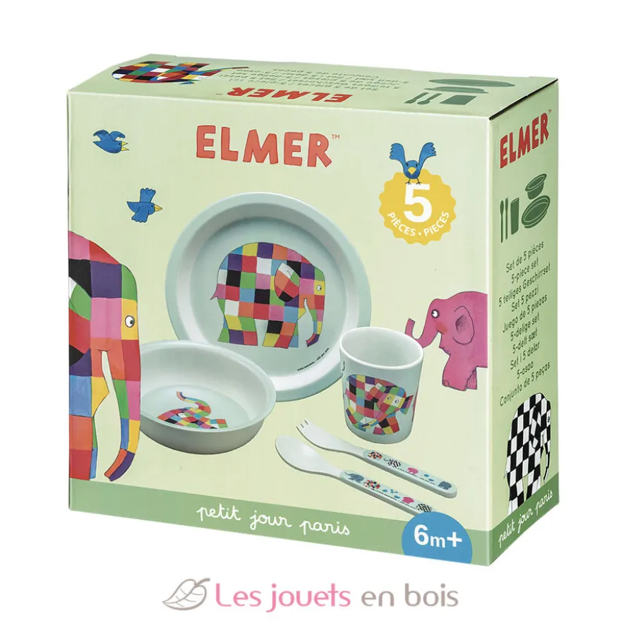 Coffret 5 pièces Elmer - Petit Jour