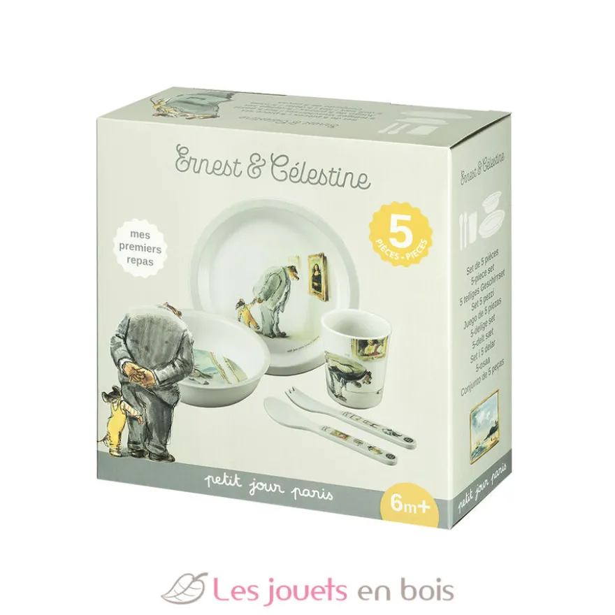 Coffret 5 pièces Ernest et Célestine - Petit Jour