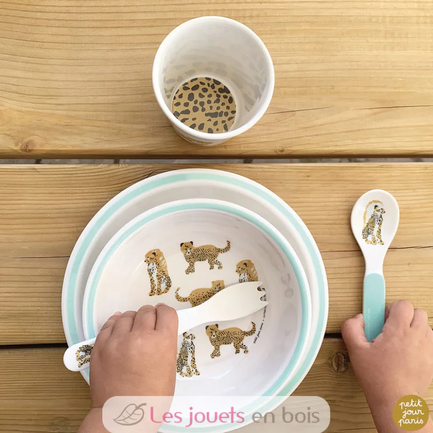 Coffret 5 pièces Jaguar savane - Petit Jour