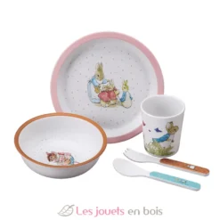 Coffret 5 pièces Pierre Lapin rose - Petit Jour