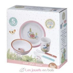 Coffret 5 pièces Pierre Lapin rose - Petit Jour