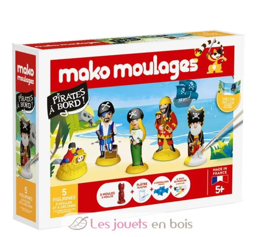 Coffret Pirates à bord - Mako Créations