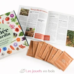 Coffret 40 sachets de graines à semer - Radis et Capucine