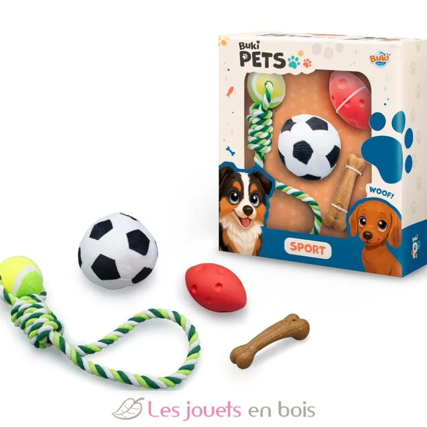 Coffret Sport - Jouets pour chien - Buki
