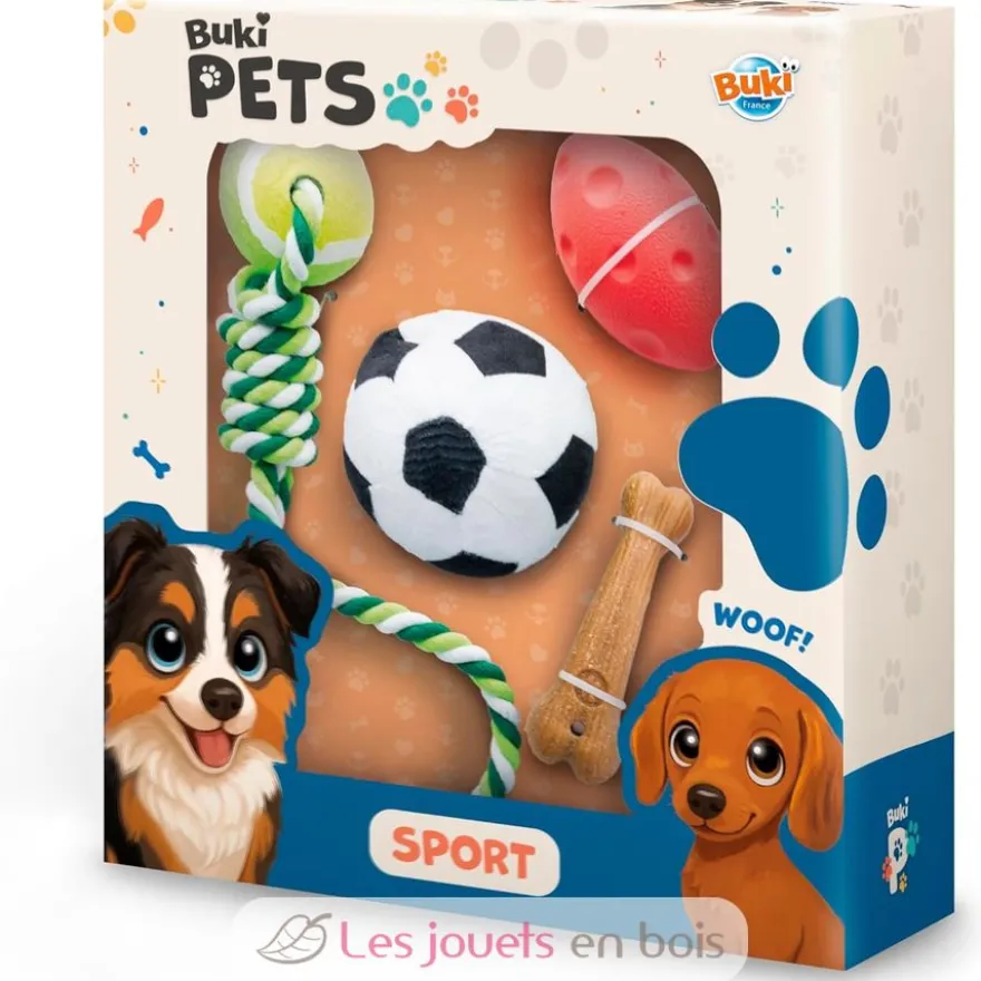 Coffret Sport - Jouets pour chien - Buki