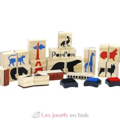Coffret tampons Pompon - Vilac