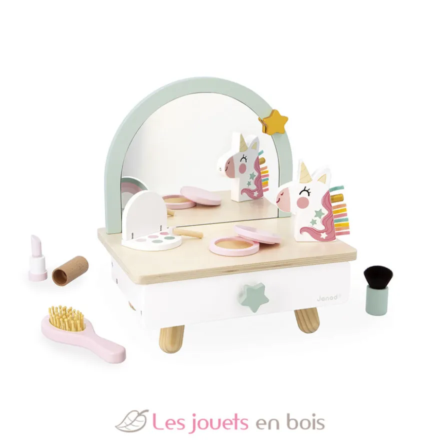 Coiffeuse de table en bois Licorne - Janod