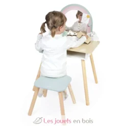 Coiffeuse en bois et accessoires Licorne - Janod