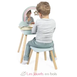 Coiffeuse en bois et accessoires Licorne - Janod