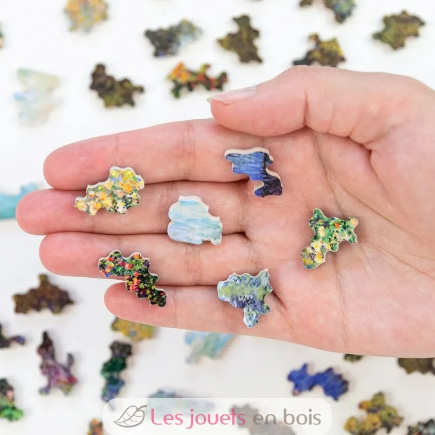 Coin de jardin à Montgeron de Monet - Puzzle Michèle Wilson
