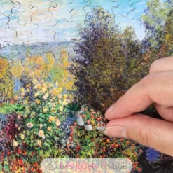 Coin de jardin à Montgeron de Monet - Puzzle Michèle Wilson