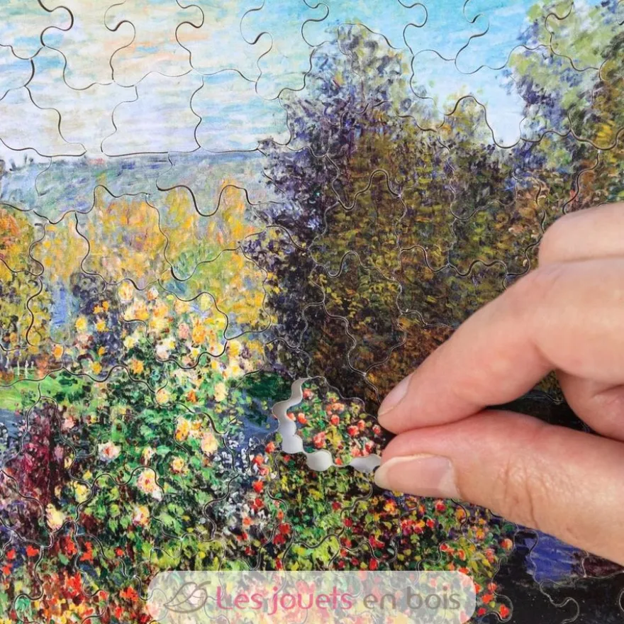 Coin de jardin à Montgeron de Monet - Puzzle Michèle Wilson