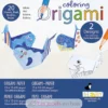 Coloring Origami - Baleine - Fridolin