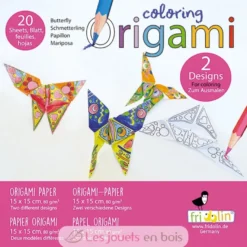 Coloring Origami - Papillon - Fridolin