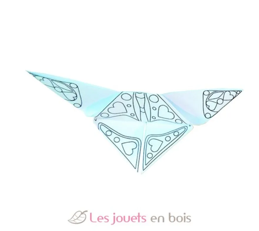 Coloring Origami - Papillon - Fridolin