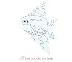 Coloring Origami - Poisson - Fridolin