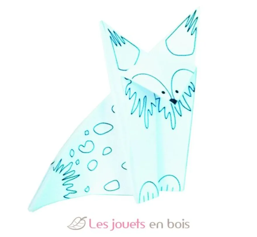 Coloring Origami - Renard - Fridolin