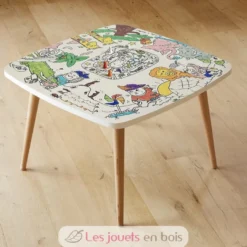 Coloritable La Savane s'amuse - Les Drôles de Bouilles