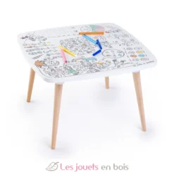 Coloritable L'Atelier des artistes - Les Drôles de Bouilles