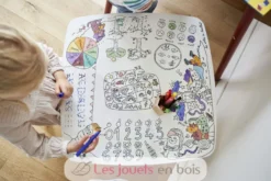 Coloritable L'Atelier des artistes - Les Drôles de Bouilles
