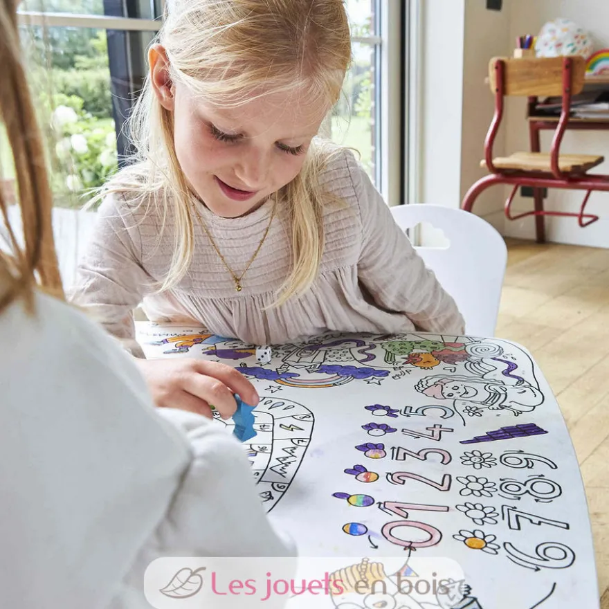 Coloritable L'Atelier des artistes - Les Drôles de Bouilles